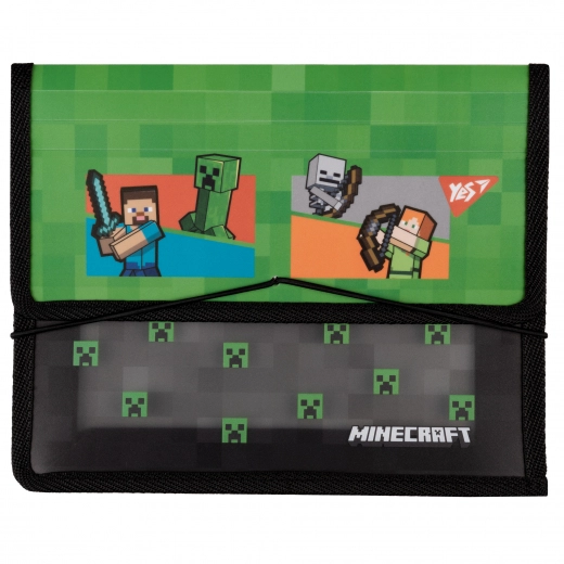 Папка для зошитів YES пласт на резинці В5 Minecraft Heroes 492207