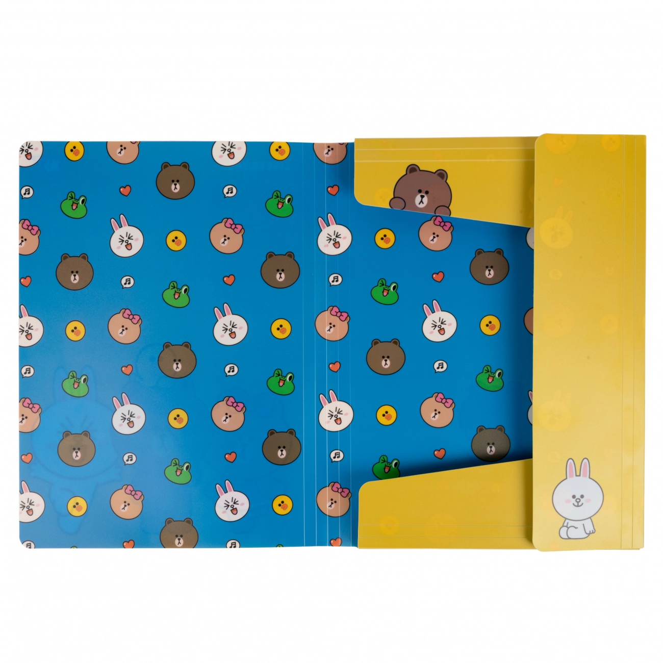 Папка A4 Yes на гумці Line Friends 492098