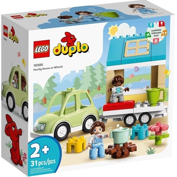 Конструктор Lego Duplo Сімейний будинок на колесах 10986
