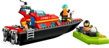 Конструктор Lego City Човен пожежної бригади 60373