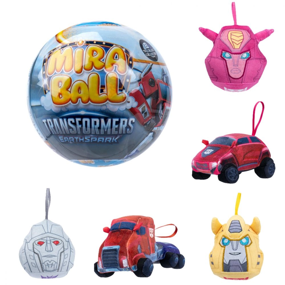 М`яка іграшка-сюрприз у кулі, з аксесуарами, MIRABALL TRANSFORMERS, в асорт.28 шт.