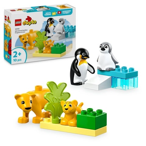 Конструктор Lego  Сімейства диких тварин: Пінгвіни та Леви