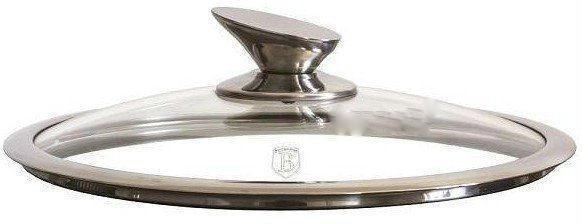 Кришка скляна 20 см BLACK SILVER Collection BH-1925