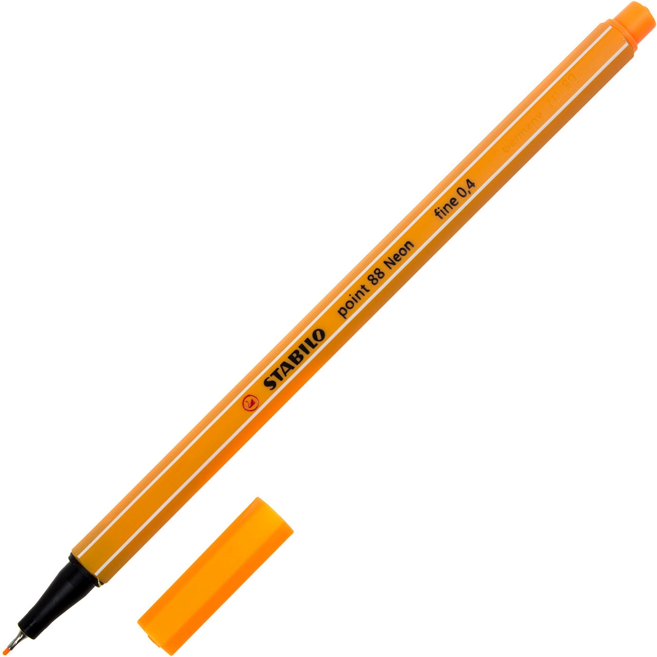 Файнлайнер Stabilo 88 orange neon  помаранчевий неоновий 054