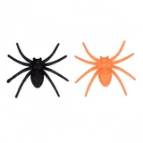 Набір пласт павуків Yes Fun Хелловін 6х6,5  см 6 шт глітер