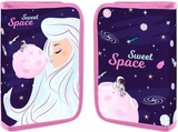 Пенал твердий YES одинарний з двома клапанами HP-04 Space Girl 533125