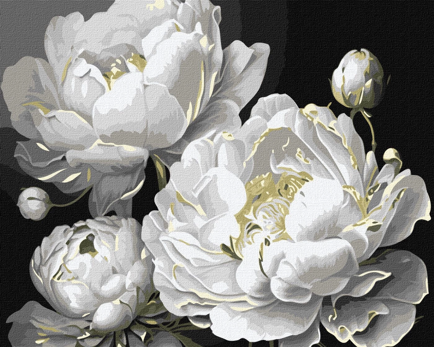 Картини за номерами Ідейка Бездоганна краса з фарбами металік 2 40х50см 3302