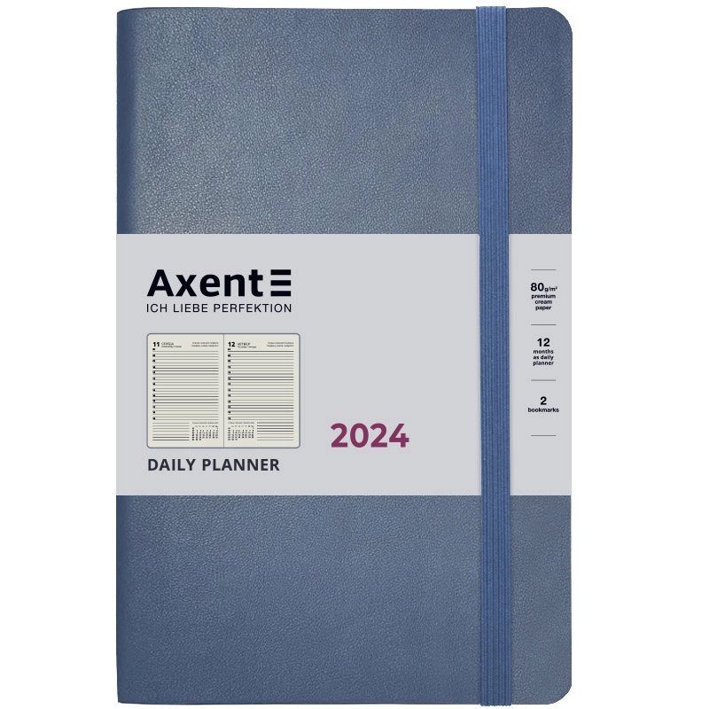 Щоденник Axent 2024 Partner Soft Earth Colors синій 8820-24-02-A Щоденник Axent 2024 Partner Soft Earth Colors синій 8820-24-02-A