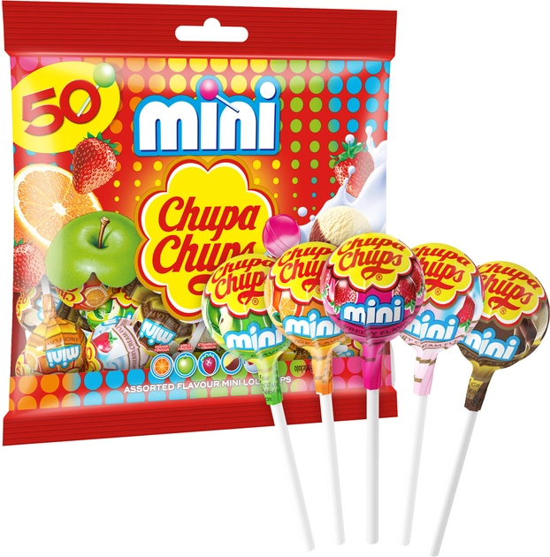 Карамель Perfetti Chupa Chups MINI пакет 50х6 г р1707417
