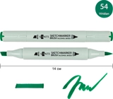 Маркер спиртовий Santi Brush SA-54 віридіан зелений 390976