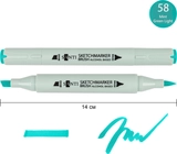 Маркер спиртовий Santi Brush SA-58 м`ятний 390973