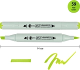 Маркер спиртовий Santi Brush SA-59 блідо-зелений 390963
