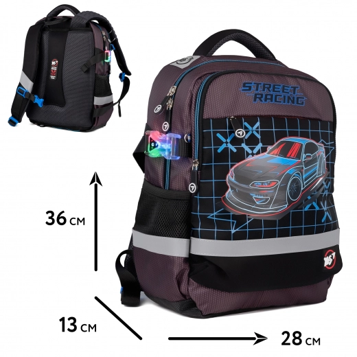 Рюкзак YES S-52 Ergo Street Racing 559569