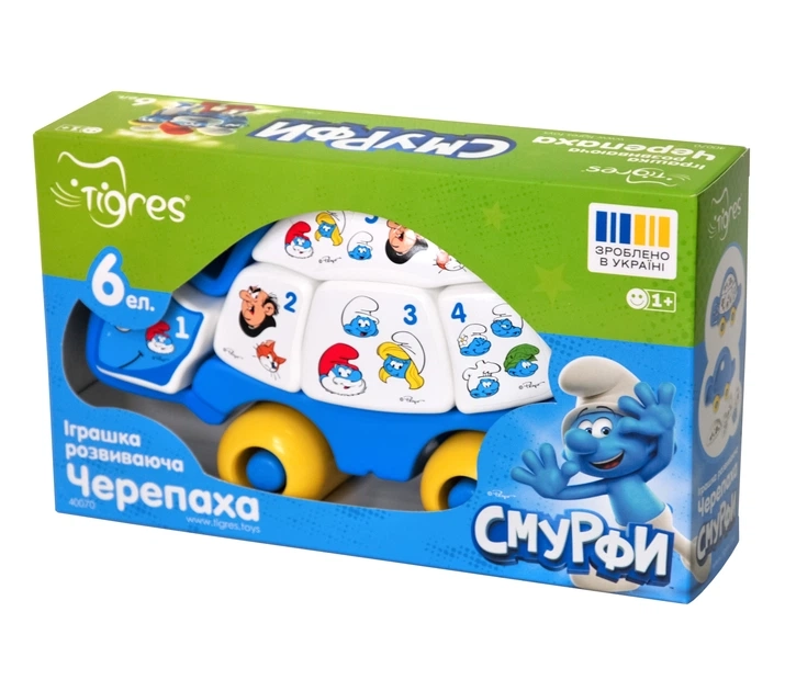 Іграшка розвиваюча Черепаха Смурфи 40070