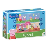Пазли DoDo 4 в 1 Peppa Pig 200343