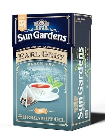 Чай пірамідки чорний Sun Gardens Earl Grey 20х2г