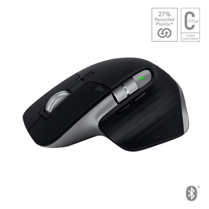Миша бездротова Logitech MX Master 3S For Mac Performance Wireless Space Grey (910-006571)