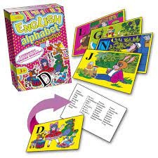 Настільна гра ENGLISH ALPHABET в малюнках