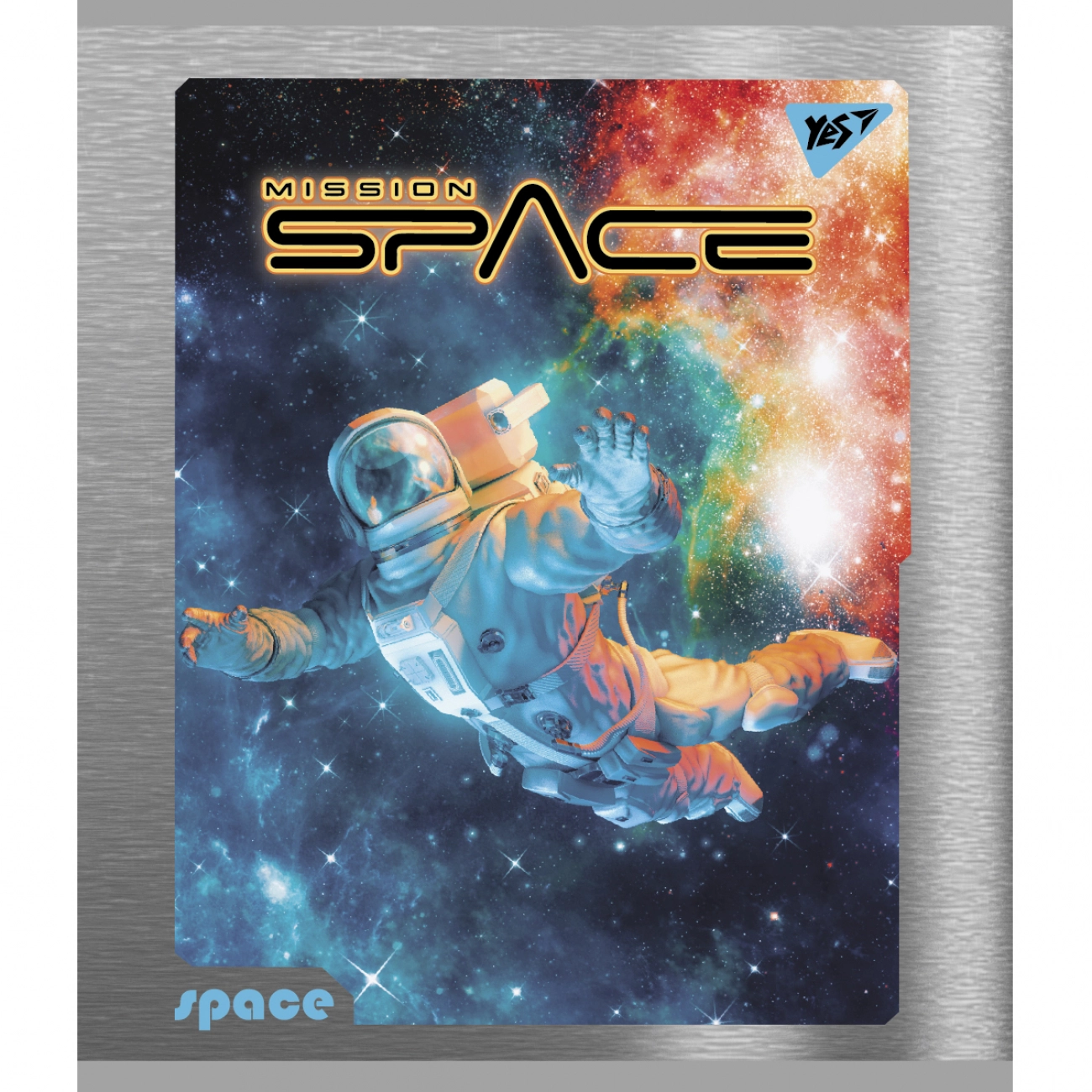 Зошит учнівський 96 аркушів клітинка Yes Преміум Space 766898