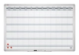 Планер настінний 2х3 на Рік в алюмінієвій рамці ALU23 90x60 TP005