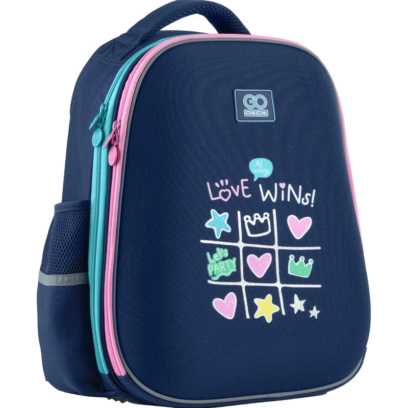 Рюкзак GoPack Education напівкаркасний Love wins go23-165m-2