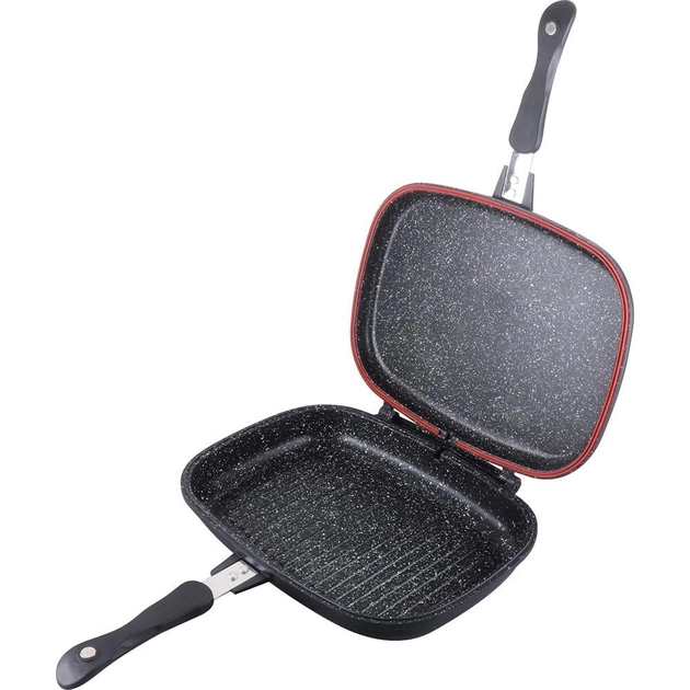 Сковорода-гриль 29,5х22х6,5 см Granit Diamond Line BH-6778