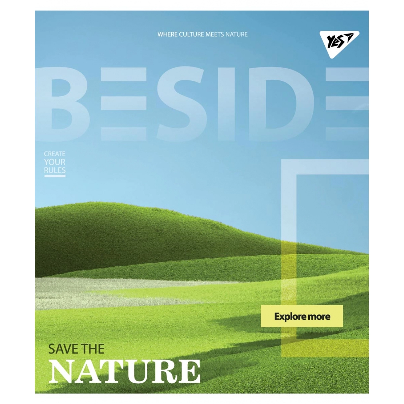 Зошит 48 лін. YES  BESIDE