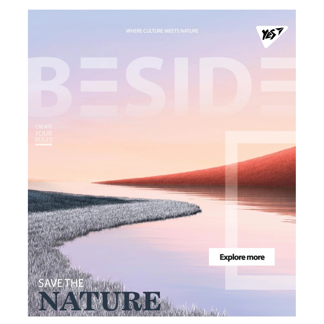 Зошит 48 лін. YES  BESIDE