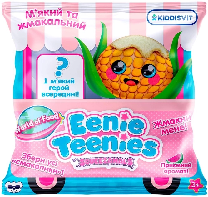 Мяка іграшка SQUEEZAMALS серіїEenie Teenies СМАКОЛИКИ  SQ03890-5030