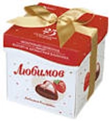 Цукерки Любимов в молочному шоколаді 208 г