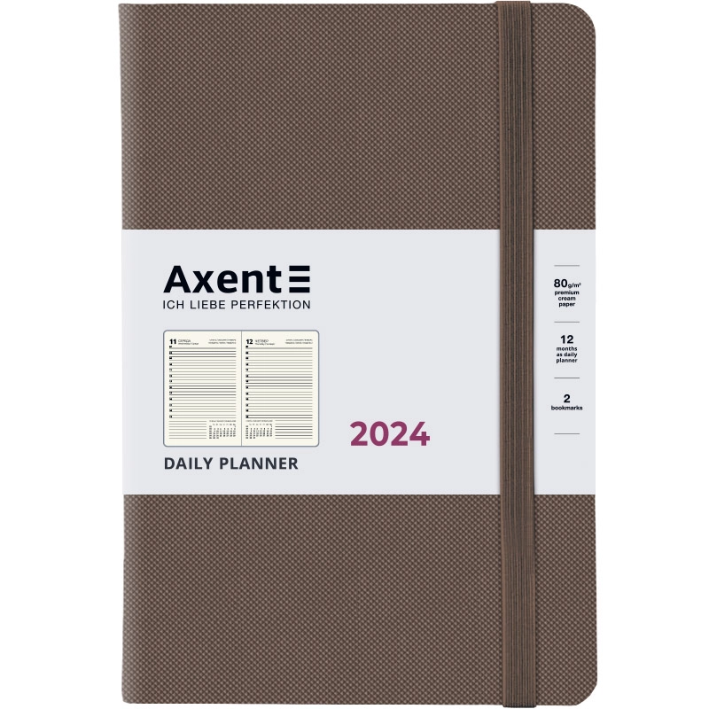 Щоденник Axent 2024 Partner Soft Diamond горіховий 8818-24-56-A
