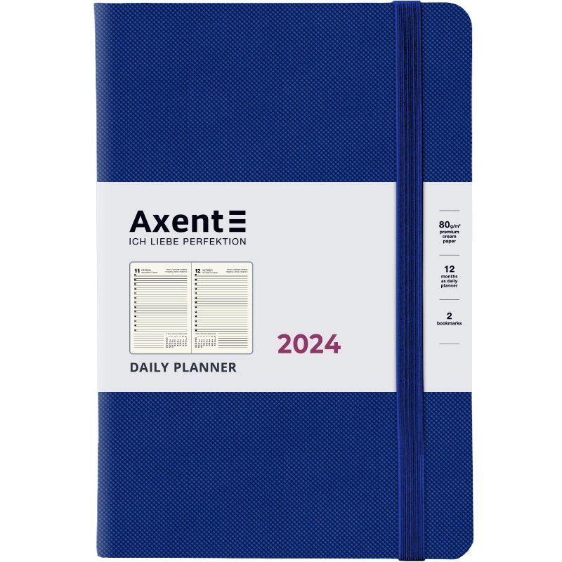 Щоденник Axent 2024 Partner Soft Diamond синій 8818-24-02-A