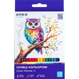 Олівці кольорові Kite Classic 18 шт K-052