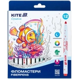 Фломастери 12шт Kite Creative Superwashable K-1152