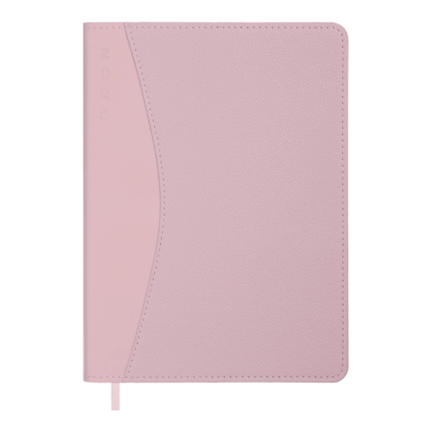 Щоденник датований A5 2026 Buromax Aurora рожевий BM.21115-10