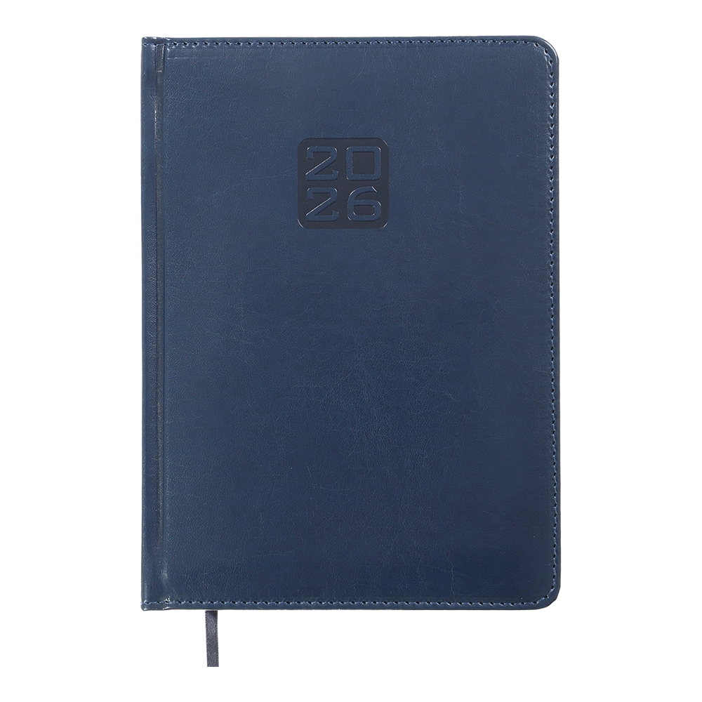 Щоденник датований A5 2026 Buromax Bravo синій BM.2112-02 Щоденник датований A5 2026 Buromax Bravo синій BM.2112-02