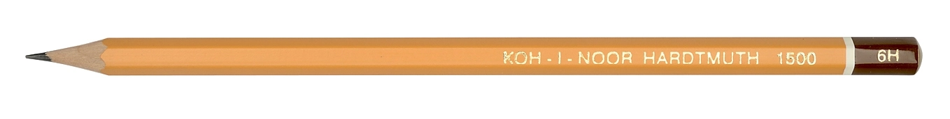 Олівець графітний 1500,  6Н