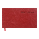 Щотижневик датований BUROMAX 2024 кишеньк IDEAL червоний BM 2905-05