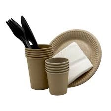 Набір посуду паперового Преміум на 6 персон