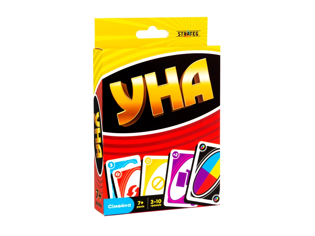 Гра настільна Strateg УНА classic карткова українською мовою 30447