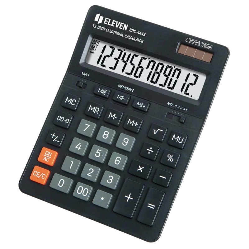 Калькулятор бухгалтерський Eleven SDC444S