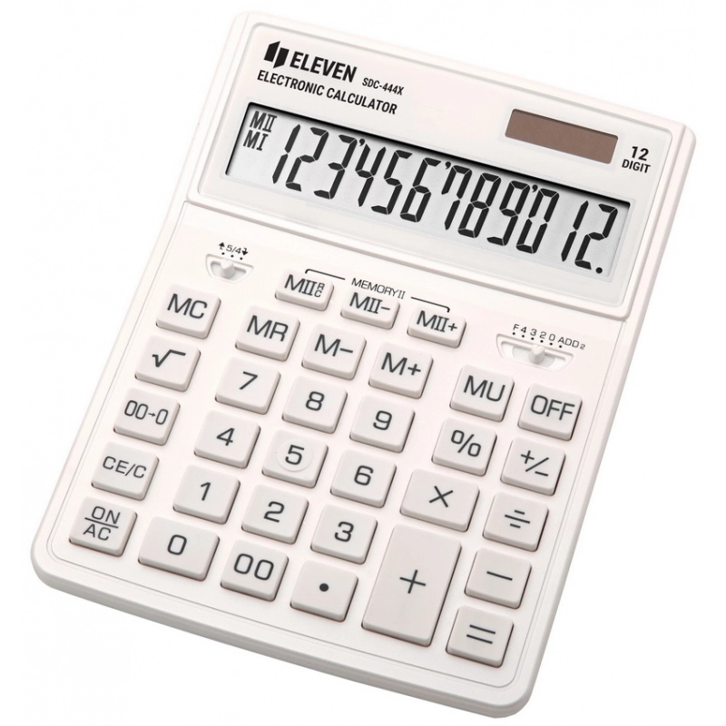Калькулятор бухгалтерський Eleven SDC444XRWHE