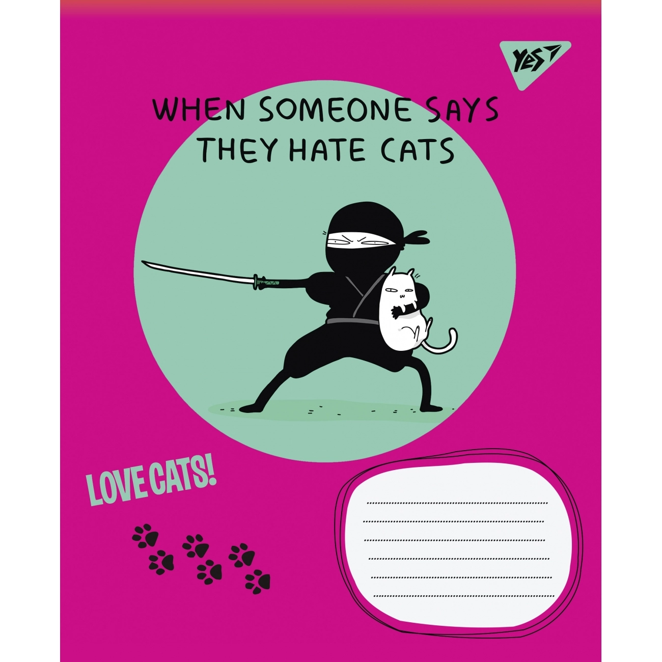 Зошит 24 кл. 1В Love cats*