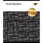 Зошит 48 аркушів лінія YES Black abstract 765284