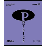 Зошит предметний 48 аркушів клітинка Bright фізика K25-240-12