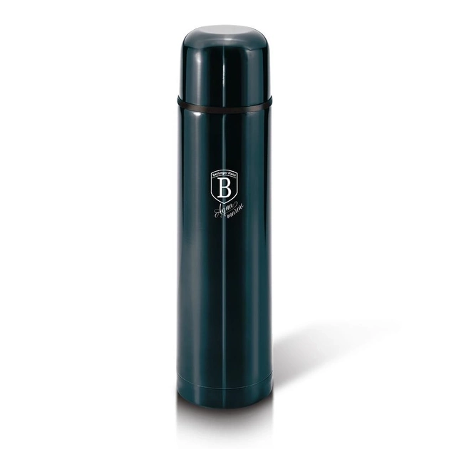 Термос 750 мл нержавіюча сталь Metallic Line AQUAMARINE Edition BH-6377