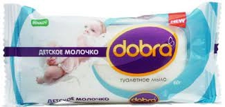 Мило туалетне DOBRA Дитяче молочко 60г