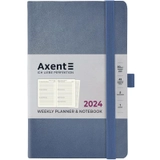 Щотижневик Axent 2024 Partner Soft Earth Colors синій 8519-24-02-A