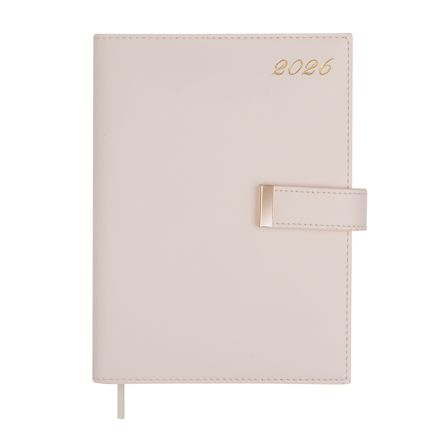 Щоденник датований A5 2026 Buromax Nude бежевий BM.21140-28