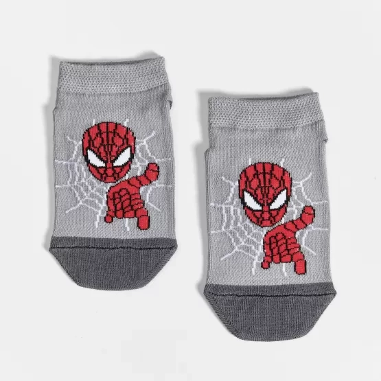 Шкарпетки V&T слід ШДС 024-1758-2 Spiderman 22-24 Сірий